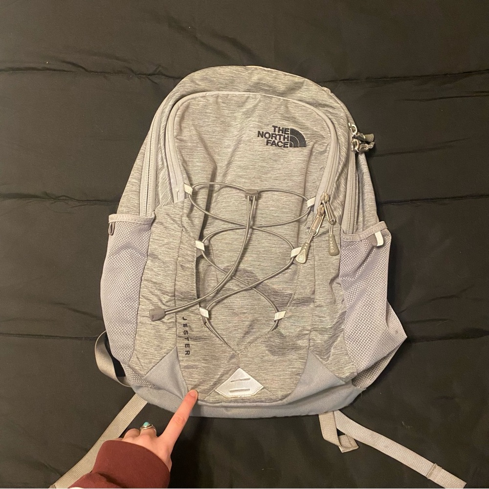 The North Face Gray Backpack